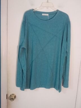 Fantaslook Blue Blouse 3XL Plus Size NWT